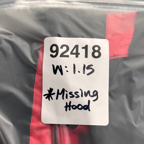 The North Face Hyvent Insulated Ski Jacket Womens Small Black Pink NO HOOD Zip - Picture 14 of 14